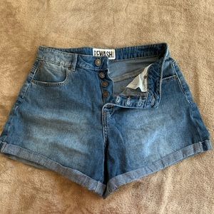Rewash | High Waisted Denim Shorts